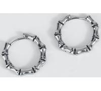 Boucles d'oreilles Gothic de etNox - Knochen - pour Unisexe - couleur argent Standard
