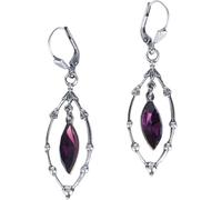 Boucles d'oreilles Gothic de Krikor - Deep Dream - pour Femme - couleur argent Standard