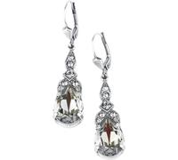Boucles d'oreilles Gothic de Krikor - Nebeltropfen - pour Femme - couleur argent Standard