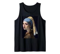 Boucles d'oreilles Gothiques avec Perles Emo Goth Johannes Vermeer Débardeur