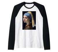 Boucles d'oreilles Gothiques avec Perles Emo Goth Johannes Vermeer Manche Raglan