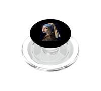 Boucles d'oreilles Gothiques avec Perles Emo Goth Johannes Vermeer PopSockets PopGrip pour MagSafe