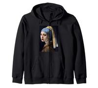Boucles d'oreilles Gothiques avec Perles Emo Goth Johannes Vermeer Sweat à Capuche
