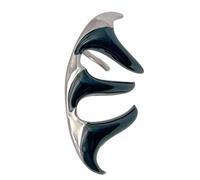 Boucles d'oreilles gothiques en forme de griffe de diable pour femme et homme - Bijou tendance non percé pour un usage quotidien doux et confortable