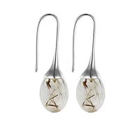 Boucles d'oreilles Goutte d'eau Personnalité Simple Boucles d'oreilles féminines Tempérament Boucles d'oreilles Crochets d'oreilles avec pompons Bleu (Argent, Taille unique)