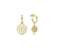 Boucles d'oreilles - Guess - Blooming Pivoine - Acier inoxydable - Doré - Femme