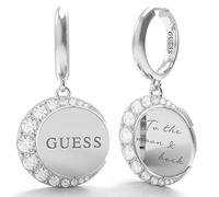 Boucles d'oreilles GUESS JEWELLERY MOON PHASES (JUBE01191JWYGT / JUBE01192JWRHT), Taille unique, Métaux non précieux, Pas de gemme