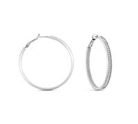 Boucles d'oreilles - GUESS - JUBE02247JWRHT-U - Acier inoxydable - Argent - Créole