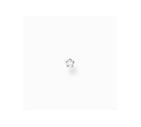 Thomas Sabo Boucle d'oreille à tige Argent sterling 925 Pierre blanche Femme (boucle unique)