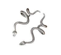 Boucles d'oreilles hypoallergéniques en forme de serpent, accessoires d'oreille en alliage, idéales pour les peaux sensibles, taille unique, Comme décrit, Comme décrit.