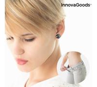 Boucles d'oreilles - InnovaGoods - Slimagnetic - Amincissantes - Biomagnétiques - Noir