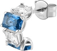 Boucles d'oreilles intemporelles en argent Fancy Freedom Blue FFB08