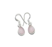 Boucles d'Oreilles - KARMA SHOP - Quartz Rose - Énergie de Krishna - Amour et Compassion - Femme