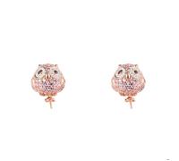Boucles d'oreilles - Lancaster - JLA-EAR-OWL-2 - Métal - Dormeuse - Hibou