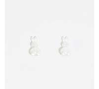 Boucles d'oreilles lapin perle UN