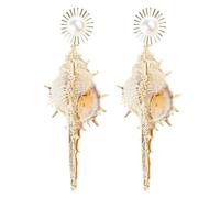 Boucles d'oreilles légères avec perles d'imitation - Accessoires pour femmes à la mode - Bijoux prêts à l'emploi, taille unique, comme décrit