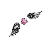 Boucles d'oreilles légères et confortables en forme d'ailes d'ange, accessoire d'oreille élégant pour un usage quotidien en voyage et comme cadeau