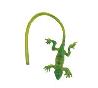 Boucles d'oreilles légères et épaisses sans piercing en forme d'animal - Bijoux gecko drôles - Bijoux bizarres et insolites, vert, taille unique