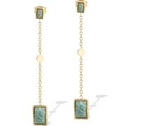 Boucles d'oreilles longues plaquées or LJ2857
