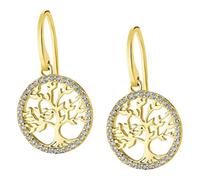 Boucles Doreilles Lotus Argent Arbre De Vie Argent 925 Lp1746-4/2 Boucles Doreilles Jlp1746-4-2