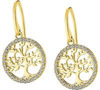 Boucles d'oreilles Lotus Silver LP1746-4/2 Arbre de vie 925 argent Boucles d'oreilles D2JLP1746-4-2