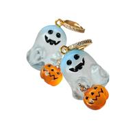 Boucles d'oreilles ludiques en forme de citrouille - Accessoires de costume de fête, boucles d'oreilles pendantes parfaites pour les jeunes adultes lors des rassemblements d'Halloween