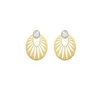 Luxenter Boucles d'oreilles 'Elbi' blanc, Taille One Size