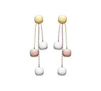 Boucles d'oreilles LUXENTER finies en or jaune 18 carats - Daphus