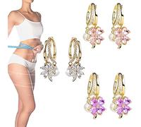 Boucles d'oreilles Lymphvity MagneTherapy Germanium Boucles d'oreilles amincissantes lymphatiques Boucles d'oreilles de drainage lymphatique pour la perte de poids Boucles d'oreilles de thérapie magné