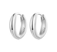 Boucles d'oreilles manchette d'oreille métalliques en argent sterling 925 en argent sterling minimaliste élégant au quotidien