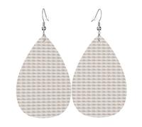 Boucles d'oreilles mignonnes avec imprimé girafes drôles pour femme - Cadeau tendance - Bijoux pour les vacances décontractées