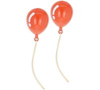 Boucles d'oreilles mignonnes en forme de ballon, amusantes boucles d'oreilles colorées avec crochet suspendu exagéré Desig