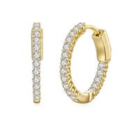 Boucles d'oreilles minimalistes en cuivre pailleté pour une tenue professionnelle et de soirée