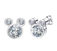 Boucles d'Oreilles Minnie, Mickey Boucle d Oreille Enfants Fille, Minnie Bijoux Femme, Minnie Boucles d'Oreilles Fille, Cadeaux d'Anniversaire et de Vacances pour Les Fans de Minnie et Mickey