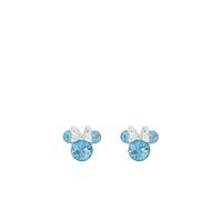 Boucles d'oreilles minnie mouse bleu ciel TU