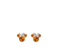 Boucles d'oreilles minnie mouse orange TU