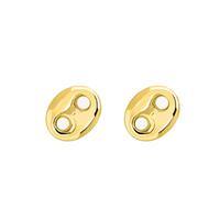 Boucles d'oreilles mixte - Or 18 Carats - Grain de café