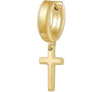 Boucles d'oreilles modernes plaquées or Cross Ink BIK29