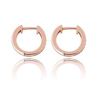 Boucles d'oreilles Moisanite Silver Silver en or 14K sur S925, boucles d'oreilles circulaires de style hip-hop, un choix à la mode pour les pionniers ou les événements spéciaux