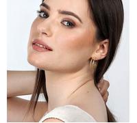 Boucles d'oreilles - MORELLATO - Créoles en acier jaune - Pour femme - Élégantes et discrètes