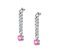 Boucles D'Oreilles MORELLATO Femme Poetica Acier / Cristaux Roses
