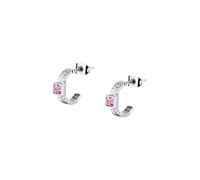 Boucles D'oreilles Morellato Gioia Femme Argent Avec Cristaux Roses (SAVY43)