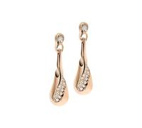 Boucles d'oreilles - MORELLATO - PEARL DIAMOND ROSE - Acier - Diamant - Rose