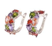Boucles d'oreilles Or Rose - Cuivre Antidérapant | 0,79 pouces élégants et modernes, bijoux en cuivre créoles pour femmes, pour ses filles femmes adultes cadeau rencontres saint valentin
