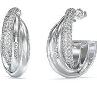 Boucles d'oreilles originales en acier avec zirconium Perfect JUBE04064JWRHT/U