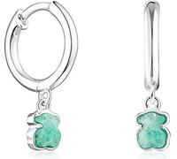 Boucles d'oreilles originales en argent avec amazonite 1003386300