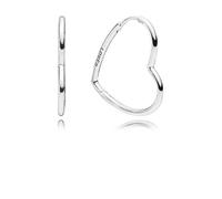 Boucles d'oreilles - Pandora - 297822 - Argent 925 - Créole - Gris
