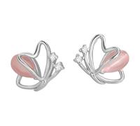 Boucles d'oreilles papillon - Légères, à la mode, polyvalentes, style élégant pour les filles, et boucles d'oreilles d'hiver pour femmes arrière pour boucles d'oreilles, taille unique, Métal, Pas de