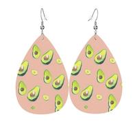 Boucles d'oreilles pendantes avec de nombreuses images d'avocat pour femme, boucles d'oreilles artistiques en forme d'étoile, bijoux contemporains pour les fêtes et les sociétés