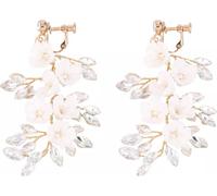 Boucles d'oreilles pendantes BOHO avec cristaux en acier inoxydable KOLS16